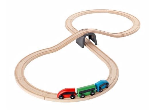 【 IKEA 】 【 LILLABO 】 イケア・木製おもちゃ★電車ミニカートレイン木製ミニレール列車基本セット★LILLABO★車両3台込・計20ピース も 誕生日 プレゼント ギフト 贈り物