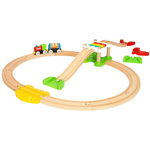 BRIO ブリオ マイファーストビギナーセット 木のおもちゃ 電車 子供 誕生日プレゼント 誕生日 男の子 男 出産祝い 1歳 2歳 3歳 列車 ギフト 北欧 乗り物 安心 幼児 玩具 トレイン 木製レール レール 女の子 プレゼント キッズ 海外 トイ クリスマスプレゼント